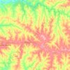 Mapa topográfico Magda, altitud, relieve