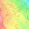 Mapa topográfico Geamăna, altitud, relieve