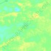 Mapa topográfico Nathusar, altitud, relieve