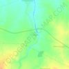 Mapa topográfico Peddapur, altitud, relieve