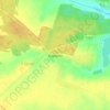 Mapa topográfico Варовск, altitud, relieve