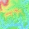 Mapa topográfico Mainbœuf, altitud, relieve
