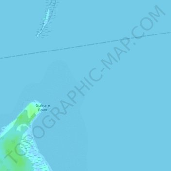 Mapa topográfico Shediac Bay, altitud, relieve