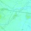 Mapa topográfico Manthena, altitud, relieve