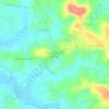Mapa topográfico Cheruvathala Motta, altitud, relieve