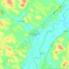 Mapa topográfico Kampung Sega Lama, altitud, relieve