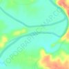 Mapa topográfico Sac-Osage State Wildlife Area, altitud, relieve