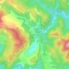 Mapa topográfico L'Affenadou, altitud, relieve