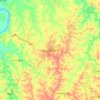 Mapa topográfico San Guillermo, altitud, relieve