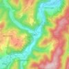 Mapa topográfico Liers, altitud, relieve