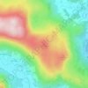 Mapa topográfico Lang How, altitud, relieve