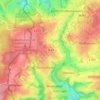 Mapa topográfico Muß, altitud, relieve