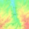 Mapa topográfico Haneffe, altitud, relieve