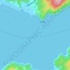 Mapa topográfico Otsuchi Bay, altitud, relieve