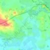 Mapa topográfico Onston, altitud, relieve