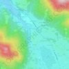Mapa topográfico Gschwall, altitud, relieve