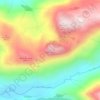 Mapa topográfico An Caisteal, altitud, relieve