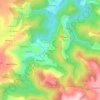Mapa topográfico Os Niseiros, altitud, relieve