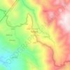 Mapa topográfico Poblacion, altitud, relieve