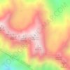 Mapa topográfico اشترانکوه, altitud, relieve