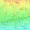 Mapa topográfico Omate, altitud, relieve