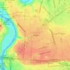 Mapa topográfico La Milagrosa, altitud, relieve