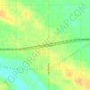 Mapa topográfico Grassy Lake, altitud, relieve