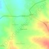 Mapa topográfico Sulthanagar, altitud, relieve