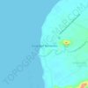 Mapa topográfico Sigaboy, altitud, relieve