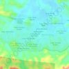 Mapa topográfico Coop. Valle del Cerro Azul, altitud, relieve