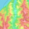 Mapa topográfico Великий Букрин, altitud, relieve