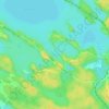 Mapa topográfico Bala Bay, altitud, relieve