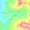 Mapa topográfico Macizo, altitud, relieve