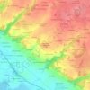 Mapa topográfico Le Moulin de la Haie Mériais - Chef, altitud, relieve