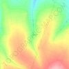 Mapa topográfico Floresta, altitud, relieve