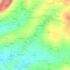 Mapa topográfico Lotavy, altitud, relieve