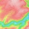Mapa topográfico Auf der Höhe, altitud, relieve
