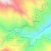 Mapa topográfico Garachapampa, altitud, relieve