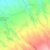 Mapa topográfico Kabulusan, altitud, relieve