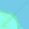 Mapa topográfico Tanjung Embang, altitud, relieve