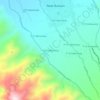 Mapa topográfico P-5A Cabinuang, altitud, relieve