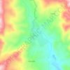 Mapa topográfico Roque, altitud, relieve