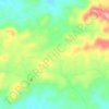 Mapa topográfico Redington Pass, altitud, relieve