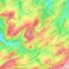 Mapa topográfico Obersprockhövel, altitud, relieve