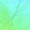 Mapa topográfico Parsolingan, altitud, relieve