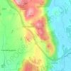 Mapa topográfico Low Newton, altitud, relieve