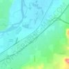 Mapa topográfico Hirsch, altitud, relieve