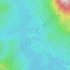 Mapa topográfico Saliha B, altitud, relieve