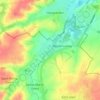 Mapa topográfico Lumay, altitud, relieve