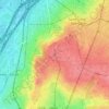 Mapa topográfico Altitude Cent, altitud, relieve
